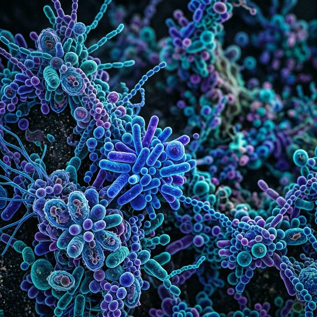 Gut microbiome visualization