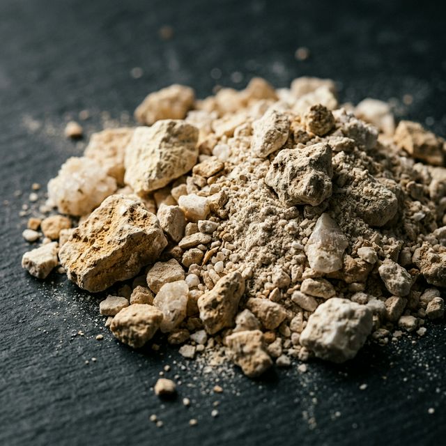 Illustrative mineral grit texture
