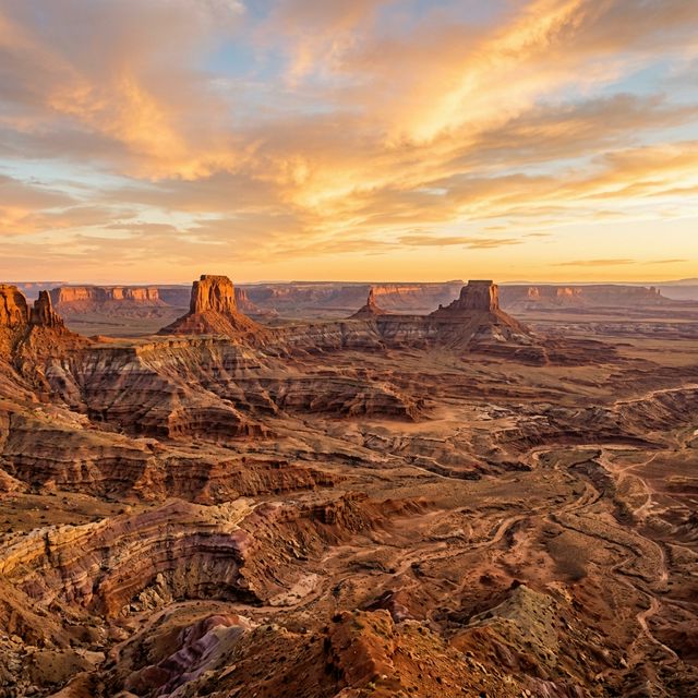 Utah ancient lake bed landscape